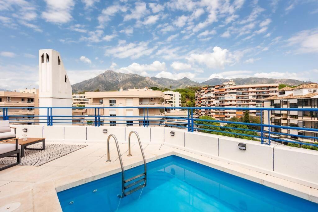 Marbella House Imponente Atico Con Piscina Privada Lejlighed Eksteriør billede